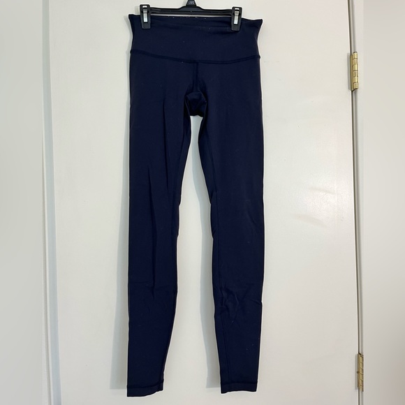 Lululemon Wunder Under Midnight Navy Leggings - Picture 2 of 2